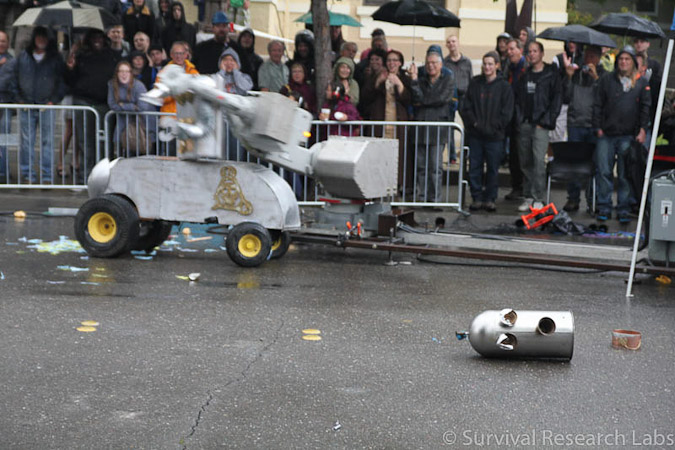 Motoman whacks ShannonBot after losing its bat