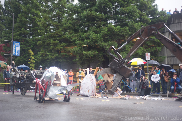 Big Arm reaches for the BugBot